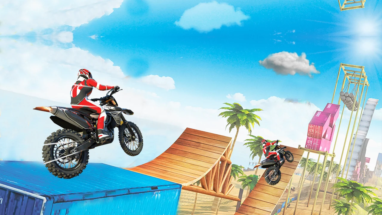 Bike Stunt 3D Bike Racing Game screenshot
